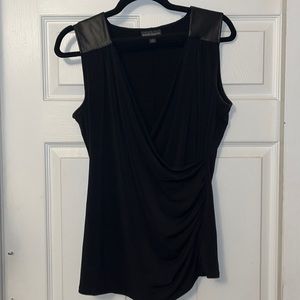 Dressy crisscross top.